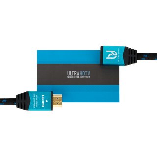 Ultra HDTV Premium 4K HDMI-Verlängerungskabel | HDMI 2.0b, UHD bei vollen 60Hz (keine Ruckler), HDR, 3D