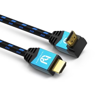 Ultra HDTV Premium 4K HDMI Kabel mit 1x 90°-Winkel 3 Meter