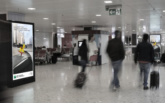 Ultra HD Screens: Jetzt auch am Genfer Airport