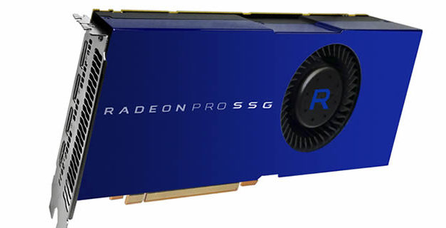 AMD Radeon Pro SSG: 8K Profi-Grafikkarte mit SSDs für 1 TB VRAM