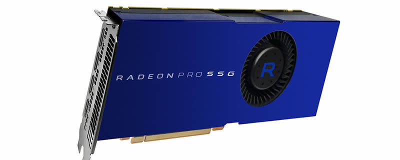 AMD Radeon Pro SSG: 8K Profi-Grafikkarte mit SSDs für 1 TB VRAM