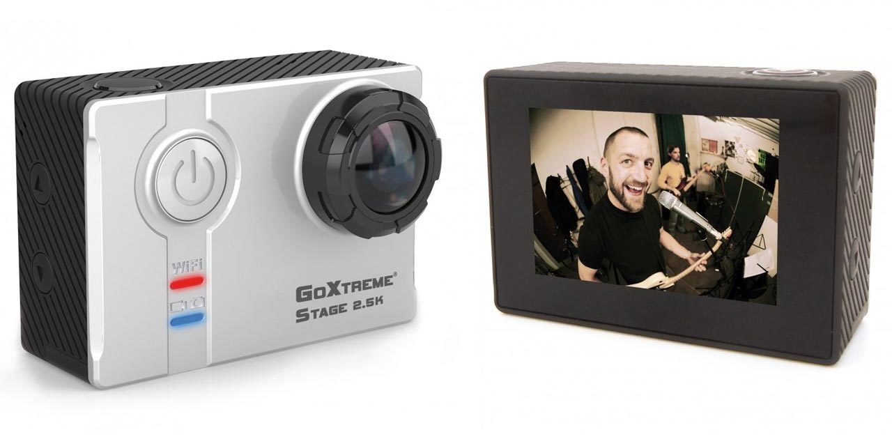 GoXtreme Stage 2.5K Ultra HD: Neue Stereo 2.5K Actioncam