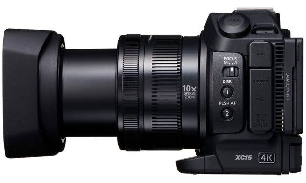 Professioneller Canon 4K-Camcorder ergänzt das Set oder glänzt beim Dreh als „Chamäleon“