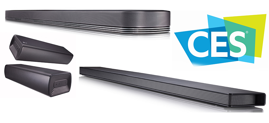 Drei neue LG-Soundbars, drei Konzepte: Dolby Atmos, Integration, Teilbarkeit