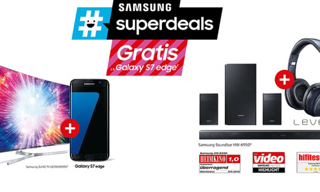 Superdeal: Wer jetzt einen Samsung SUHD-TV kauft, kann auch surfen und telefonieren