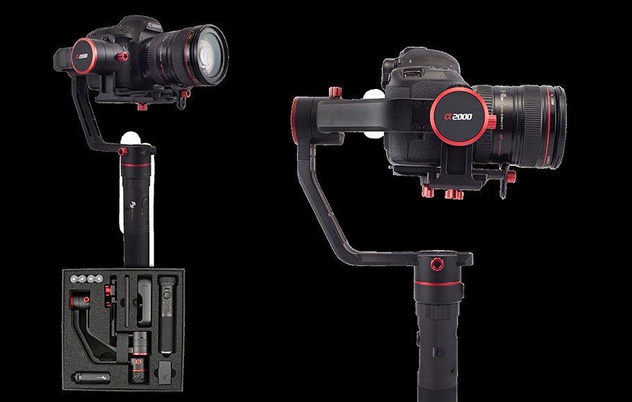 FeiyuTech Alpha Gimbals erkennen sogar das Gewicht der Kamera