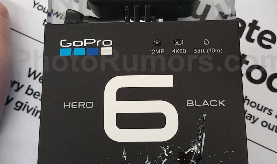 GoPro Hero6 Black Edition auf Foto geleakt