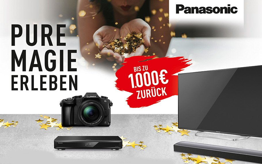 Panasonic rüstet CI-Steckplätze auf und erstattet bis zu 1000 Euro zurück