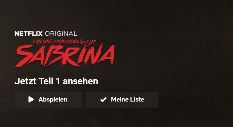 Chilling Adventures of Sabrina: Riverdale-Spinoff ab sofort bei Netflix verfügbar