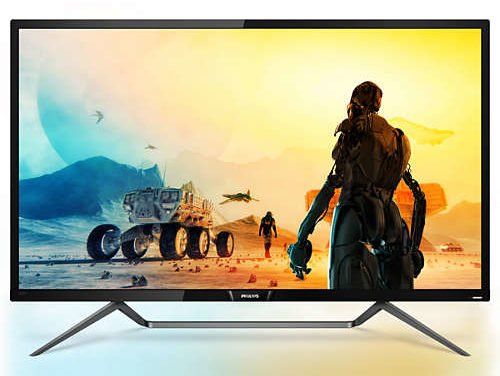 Philips Momentum 43: 4K-HDR-Monitor mit Ambiglow