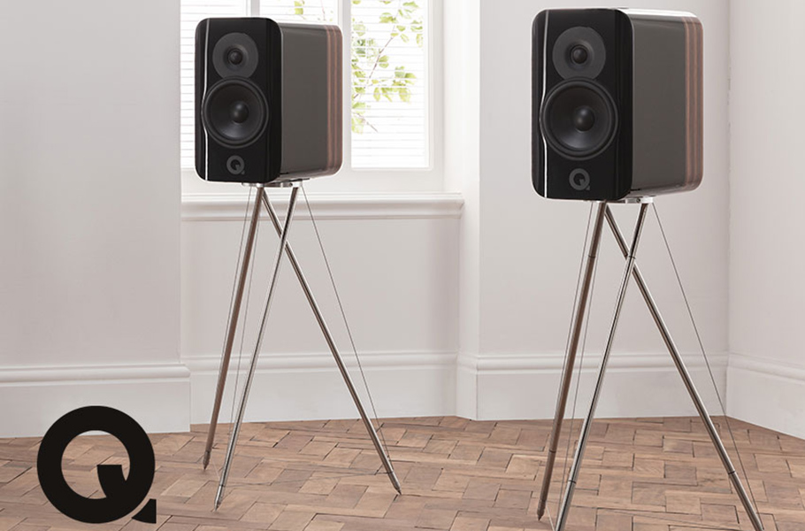 Neues Konzept von Q Acoustics: Stative verbessern den Klang!