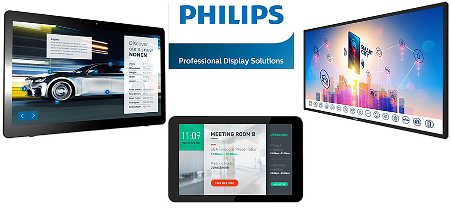 Philips Display-Lösungen sind nicht nur für Profis interessant
