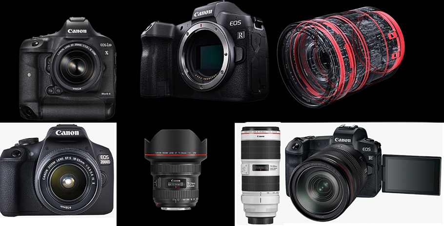 Kameras mit Wechselobjektiven: Canon bleibt auf Platz Nummer 1