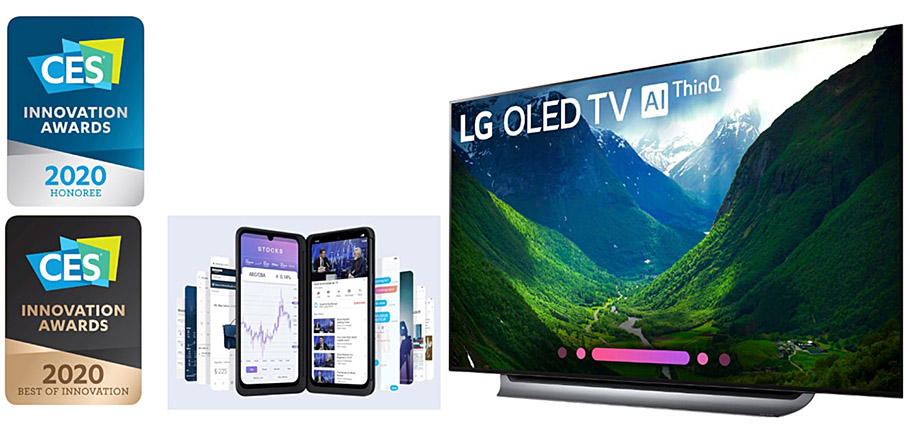LG sammelt wieder CES-Awards: Smartphones und TVs „glänzen“