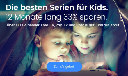 Kinder wollen bespaßt werden – waipu.tv räumt dicken Rabatt ein