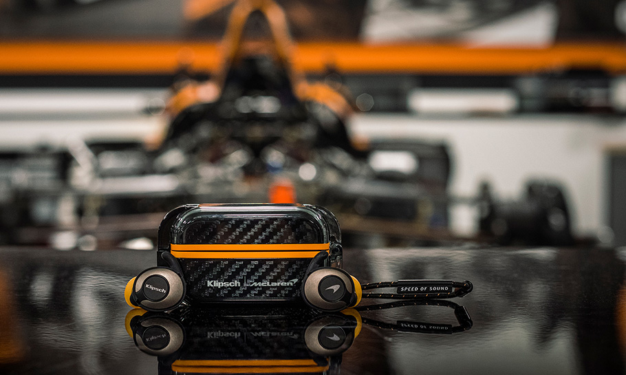 Formel 1-Power auf die Ohren: Klipsch und McLaren kooperieren