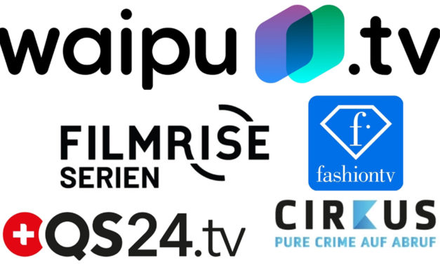 Vier neue Kanäle bei waipu.tv erweitern das Internet-Angebot