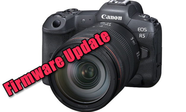 Neue Firmware-Version für die „Hybridkamera“ Canon EOS R5