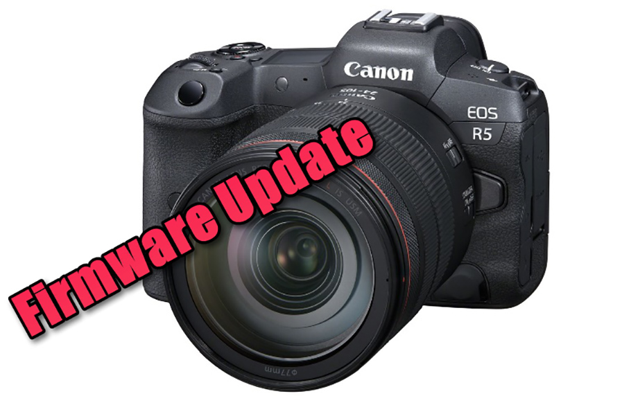 Neue Firmware-Version für die „Hybridkamera“ Canon EOS R5