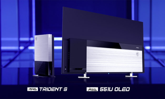 MSI MEG 551U OLED: 55 Zoll OLED Gaming-Monitor für 2022 angekündigt