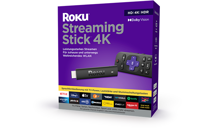 Roku Streaming Stick 4K ab sofort in Deutschland verfügbar