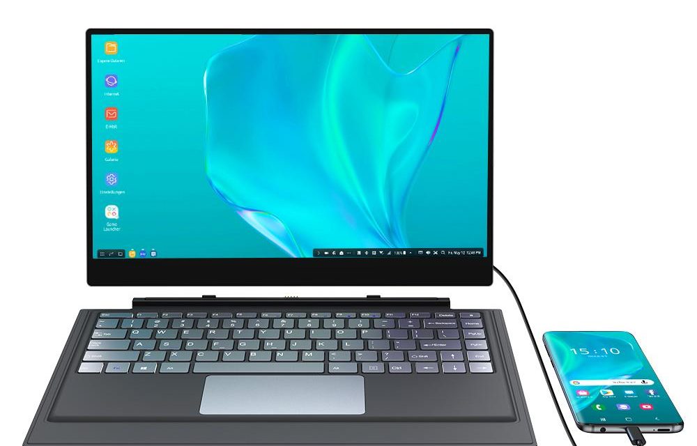 Uperfect X Pro: Smartphone als Notebook nutzen inklusive Tastatur und 4K-Touchscreen
