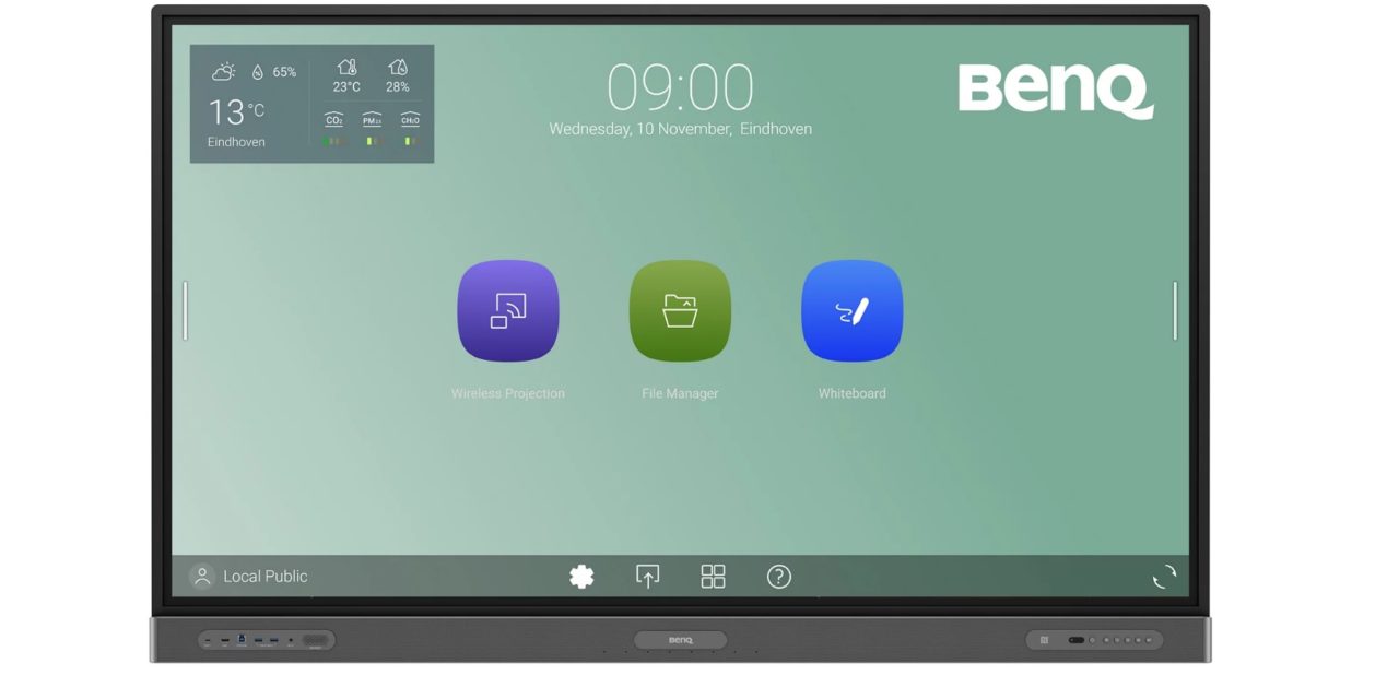 BenQ: Interaktive Lerntafel mit 4K-Display in den Größen 65, 75 und 86 Zoll vorgestellt
