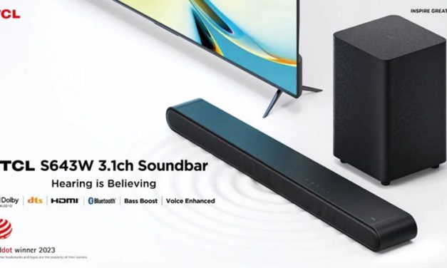 TCL stellt S64 3.1 Soundbar mit bis zu 240 Watt Gesamtleistung vor