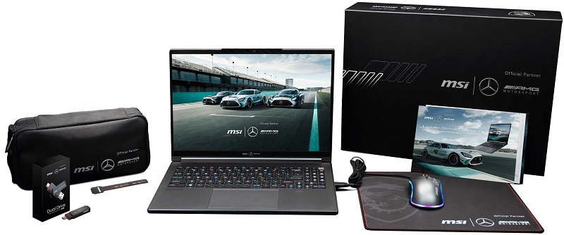 MSI Stealth 16 Mercedes-AMG Motorsport A13V Notebook mit 4K-Display vorgestellt