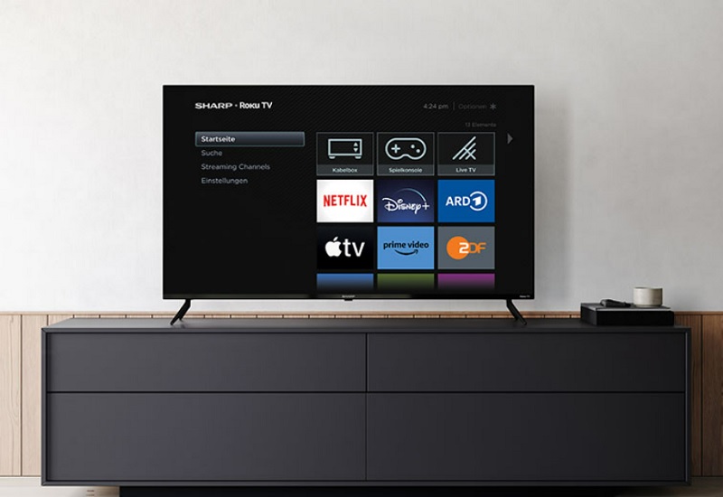 Sharp Roku TV 4K Smart-TVs kommen im Juli 2023 in den Handel