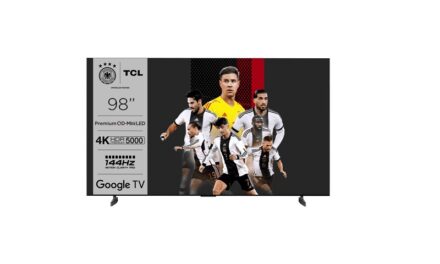 TCL X955 Max Premium QD-Mini LED 4K Fernseher auf der KOOP 2024 vorgestellt