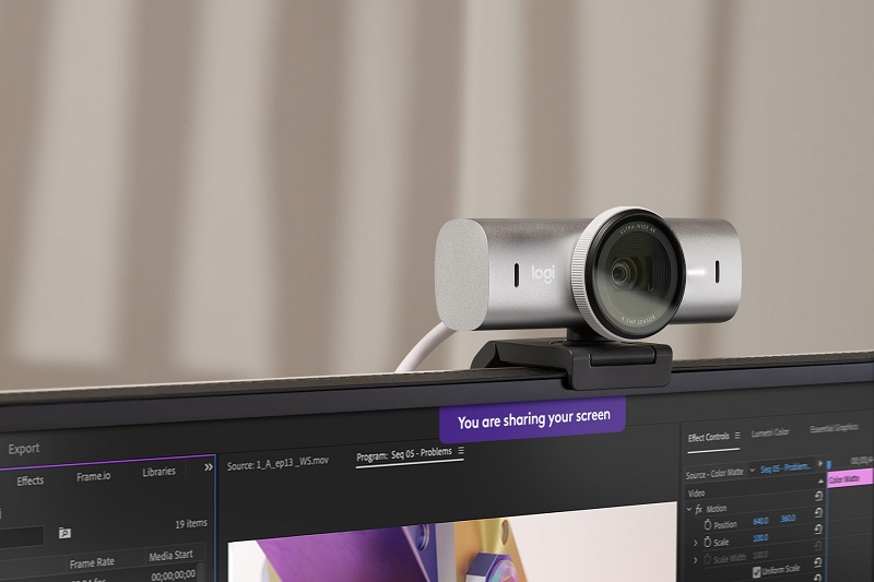 Logitech MX Brio 4K Ultra-HD-Webcam vorgestellt