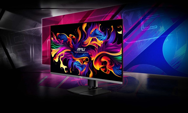 MSI MPG 321URX: 32 Zoll Gaming-Monitor mit Wölbung und QD-OLED-Technik