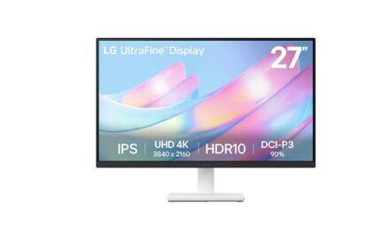 LG 27US550-W: 4K UHD UltraFine IPS-Monitor vorgestellt