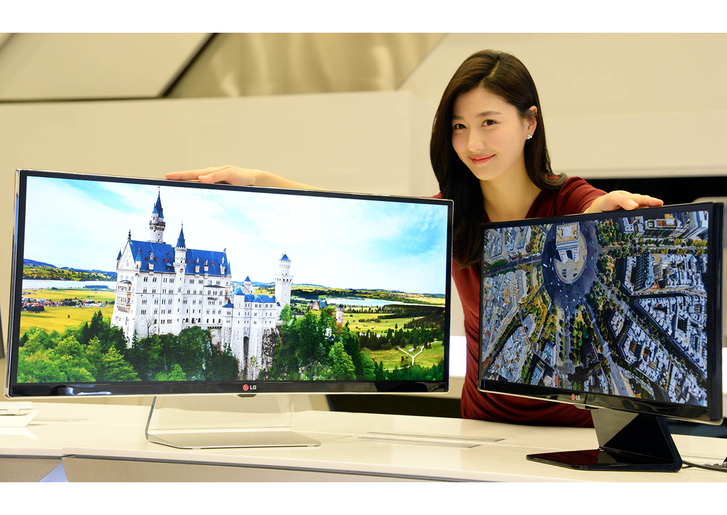 LG 4k-Monitore werden auf der CES 2014 vorgestellt