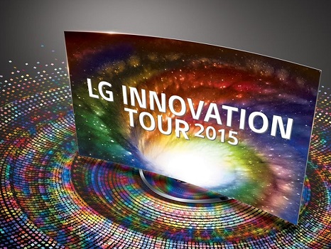 LG Innovation Tour 2015: 5K TV 105UC9 für 75.000 Euro vorgestellt