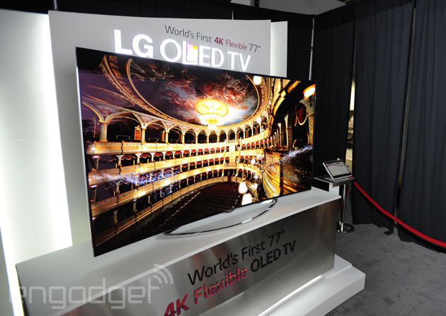 LG plant flexible und UHD OLED-TVs für 2015