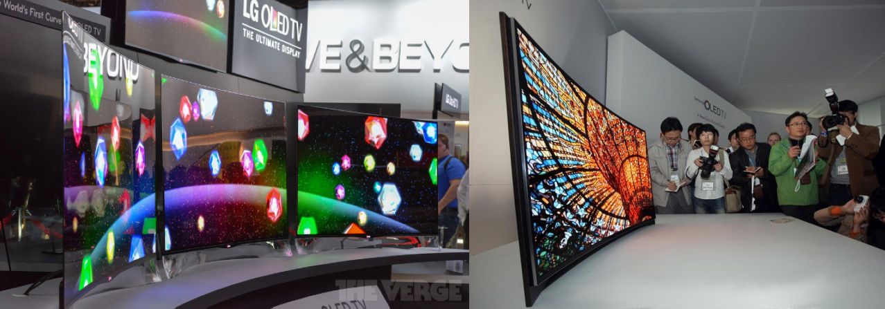 LG: Curved OLED-TVs sollen 2013 auf den Markt kommen
