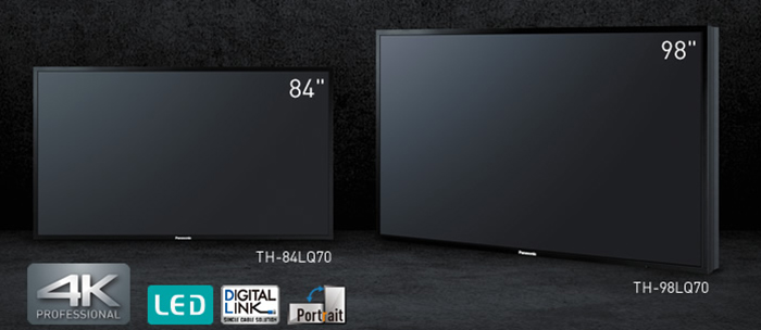 Panasonics Ultra HD 98-Zöller ist lieferbar, 84 Zoll folgen im Januar 2015