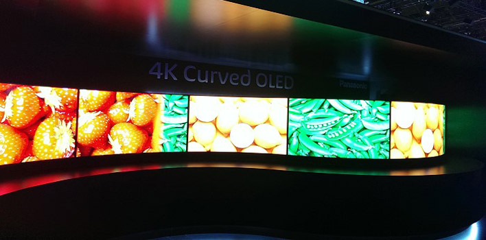 Panasonic 4K-OLED-Fernseher auf der CES vorgestellt