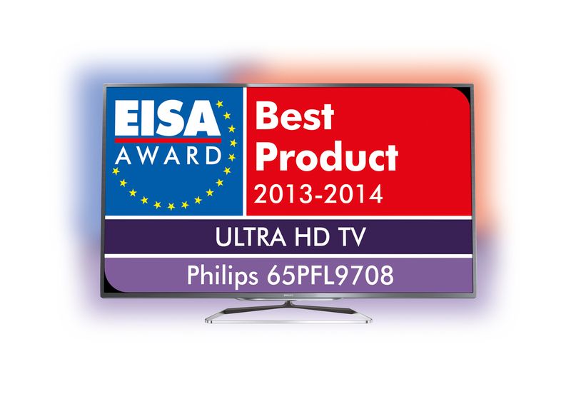 Unangekündigter Philips Ultra HD TV bekommt EISA-Auszeichnung