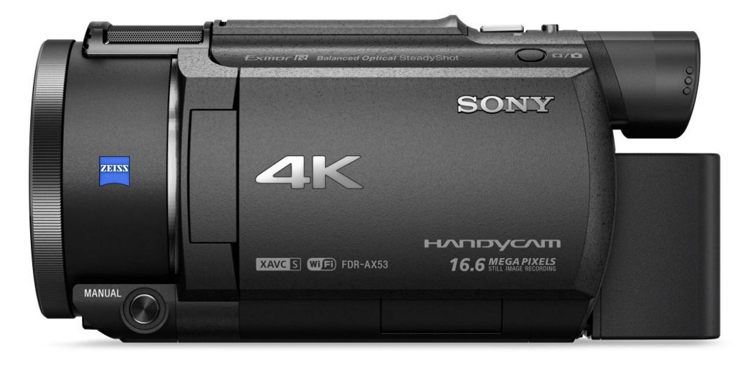 CES 2016: Sony FDR-AX53 – 4K-Handycam vorgestellt