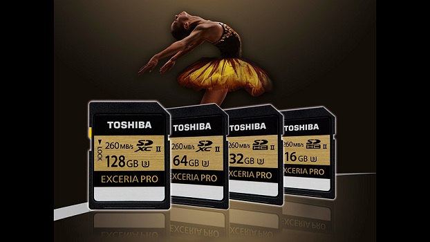 Toshiba Exceria Pro SD: 4K-SD-Karten vorgestellt