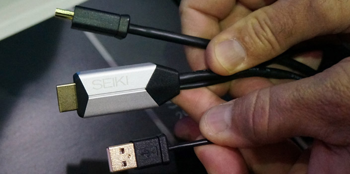 Upscaler HDMI-Kabel: Seiki kündigt 4K-TVs mit Schmankerl zur CES 2014 an