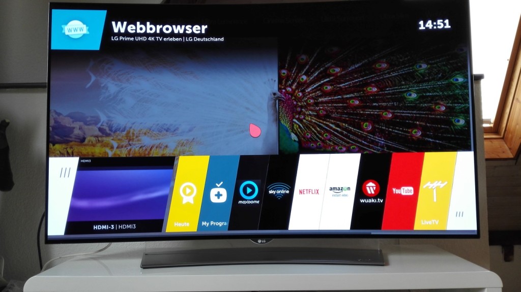 WebOS Webbrowser